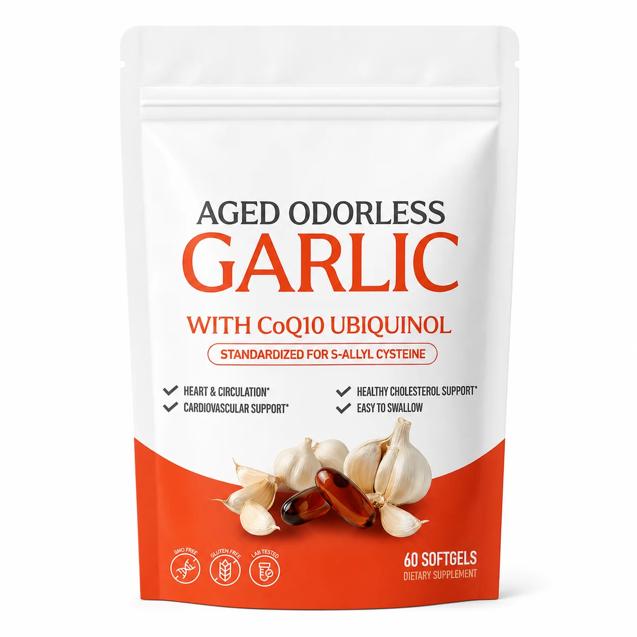 Coq10 Ubiquinol Softgel - Geruchsneutrale Weichgelkapseln mit Extrakt aus gereifter