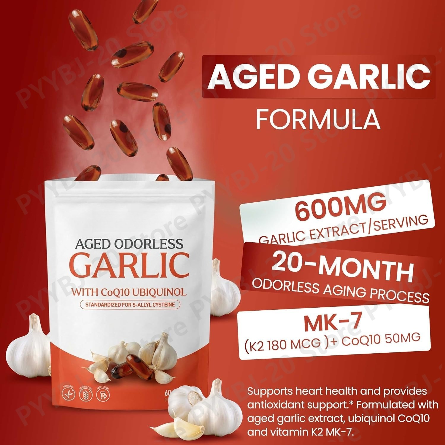 Geräucherter, geruchloser Knob – Coq10 Ubiquinol Softgel Bewertung und Preis
