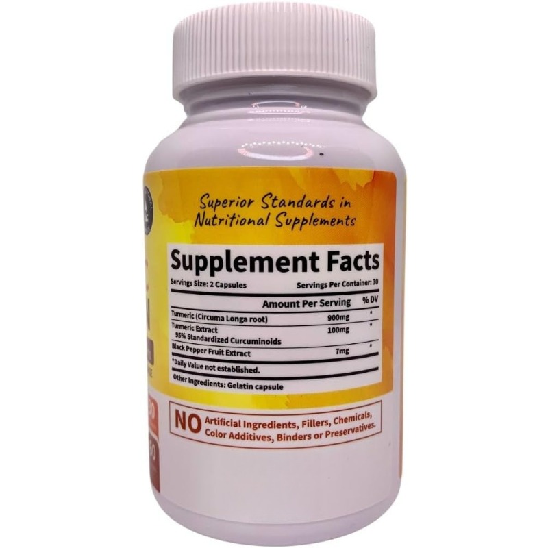 Kurkuma Curcumin und Bioperine – Turmeric Curcumin Capsule Bewertung und Preis