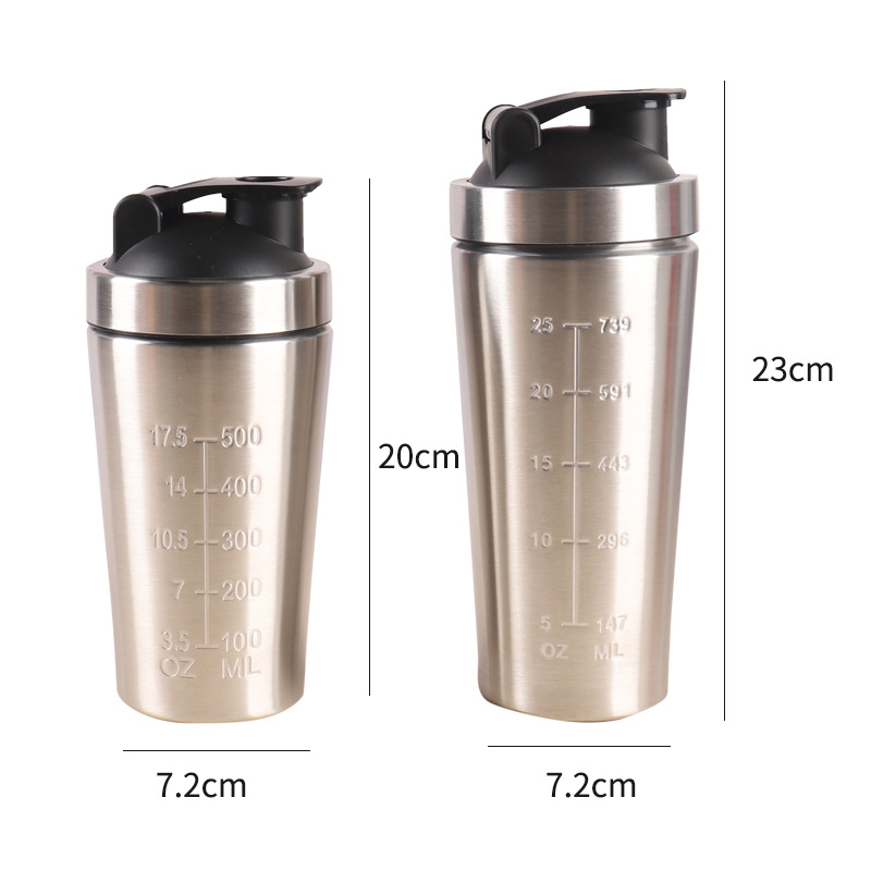 500 ml/750 ml Edelstahl-Protei – Nutrition And Fitness Bewertung und Preis